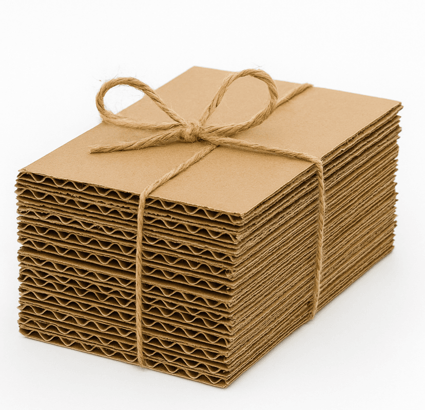 Recyclable cardboard materials - 100% BIODÉGRADABLE RECYCLABLE